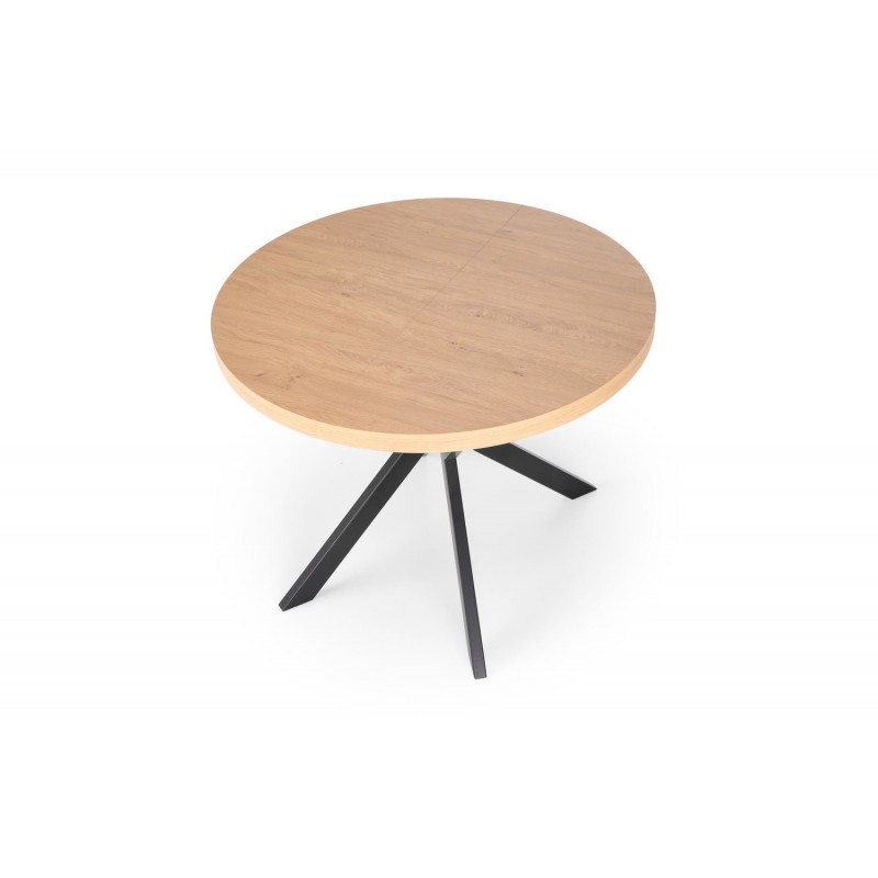 PERONI stół rozkładany dąb złoty - czarny