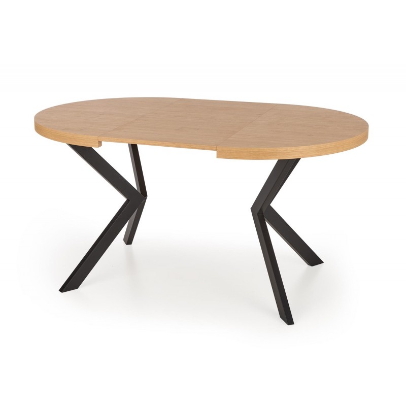 PERONI stół rozkładany dąb złoty - czarny