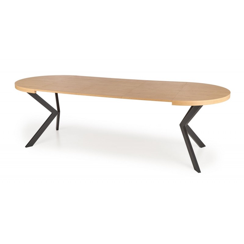 PERONI stół rozkładany dąb złoty - czarny