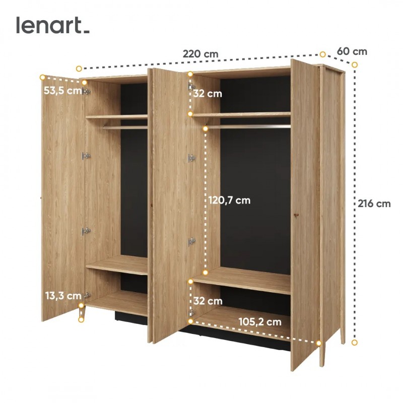 Szafa Cozy CZ-01 Lenart Meble