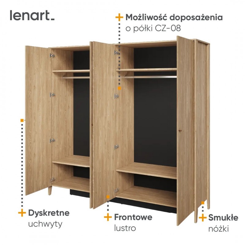 Szafa Cozy CZ-01 Lenart Meble