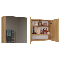 SZAFKA ŁAZIENKOWA POLA 2 DRZWI LUSTRO ARTISAN