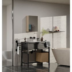 SZAFKA ŁAZIENKOWA POLA 2 DRZWI LUSTRO SONOMA