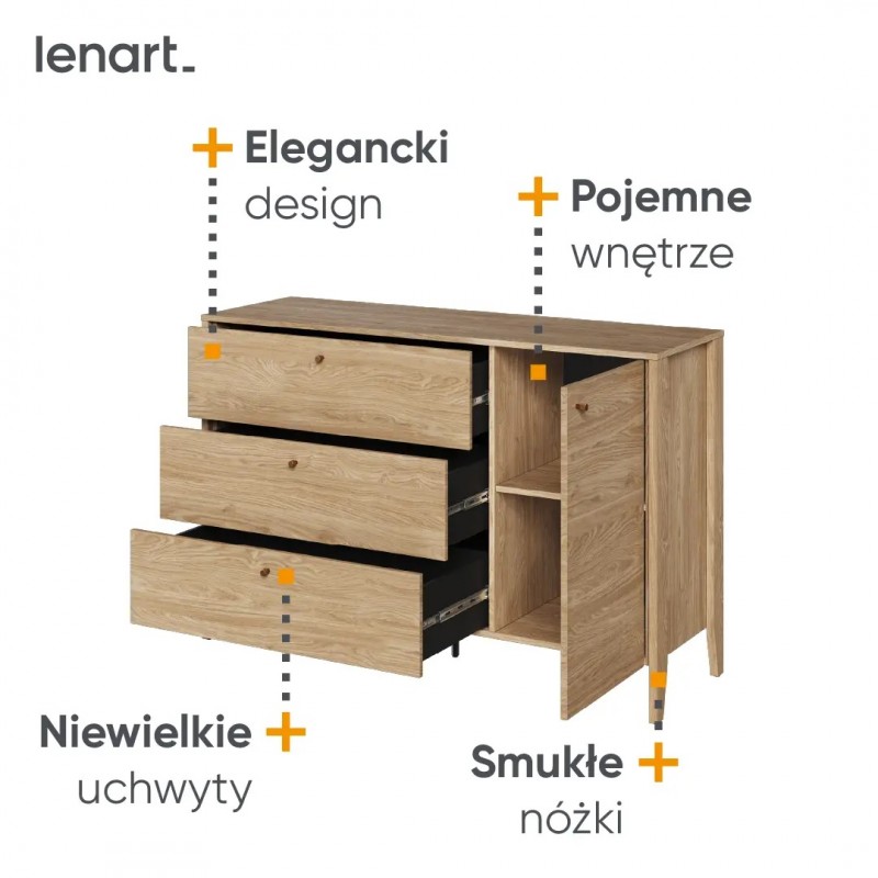 Komoda Cozy CZ-04 Lenart Meble