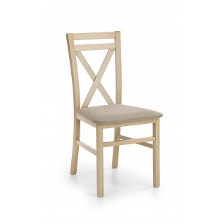 DARIUSZ krzesło dąb sonoma / tap: Inari 23 (1p 2szt)