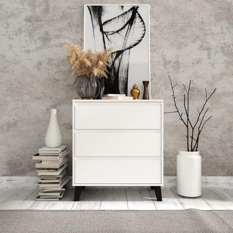 KOMODA SCANDI 3SZUFLADY BIEL