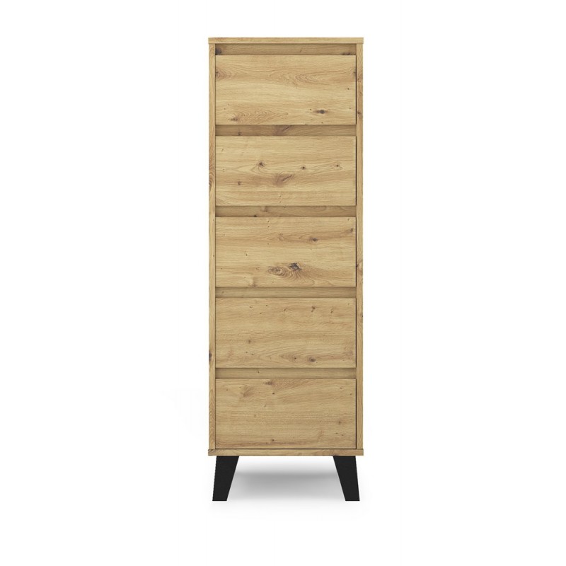 KOMODA SCANDI 5SZUFLAD ARTISAN