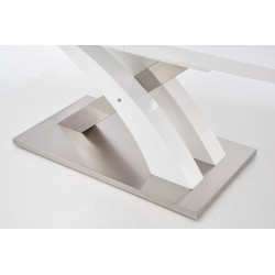Klasyczny rozkładany stół Amix biały