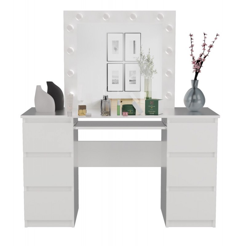 ZESTAW BIURKO KUBA BIEL MAT + MARINA LUSTO