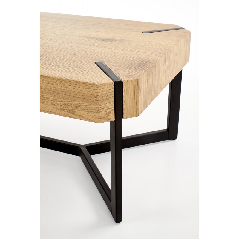 LAVIDA ława dąb złoty / czarny