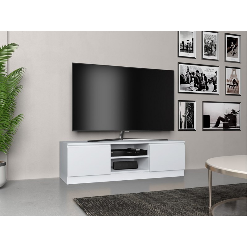 STOLIK RTV MISTY 120 cm - BIEL
