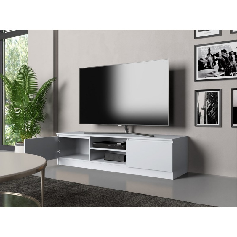 STOLIK RTV MISTY 140 cm - BIAŁY