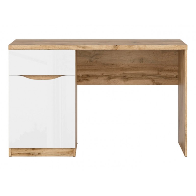 Biurko Nuis 1D1S Black Red White