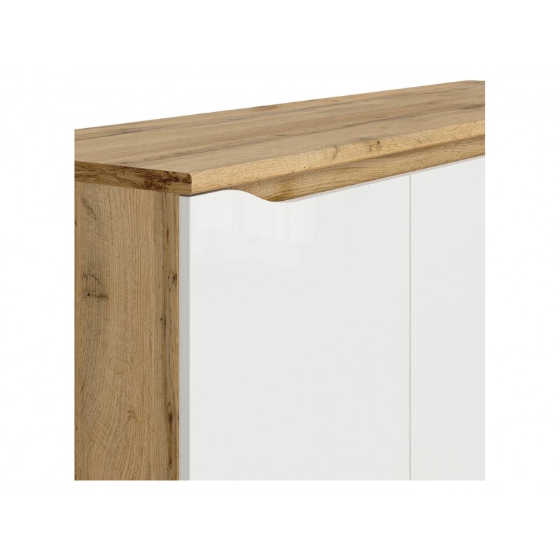 Szafka Nuis 3D Black Red White