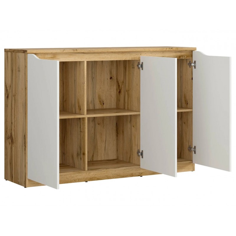 Szafka Nuis 3D Black Red White