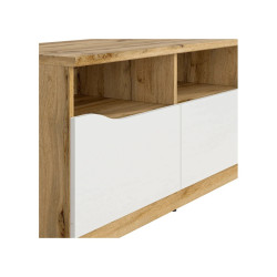 Szafka rtv Nuis 3S Black Red White