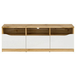 Szafka rtv Nuis 3S Black Red White