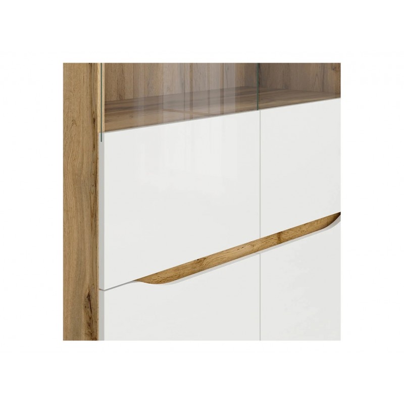 Witryna Nuis 2D2W Black Red White