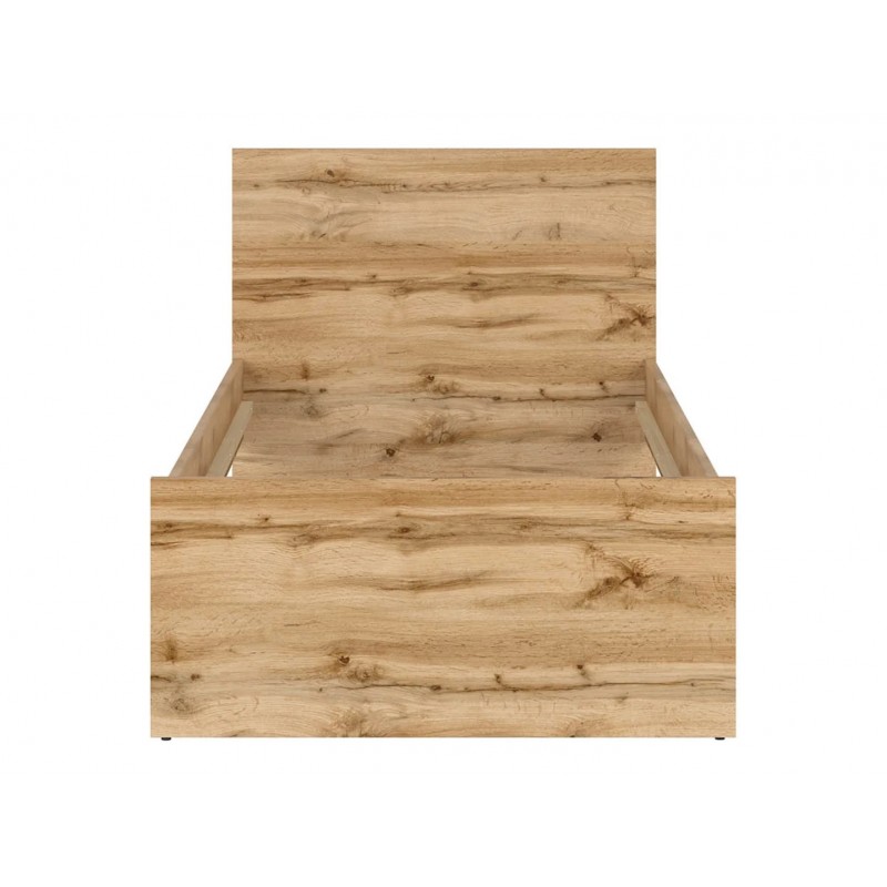 Łóżko 90 Nuis Black Red White