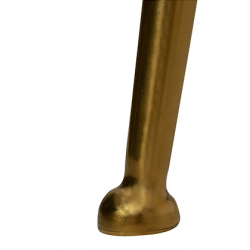 Puf Cloe ze złotymi nogami z kolekcji Cloe BRW