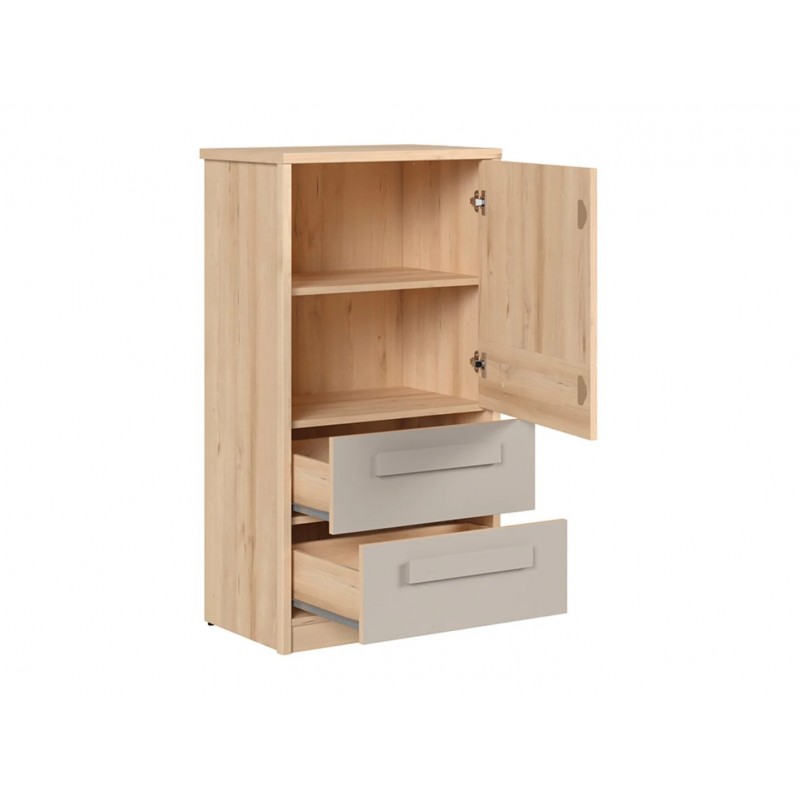 Komoda Namek 1D2S Black Red White