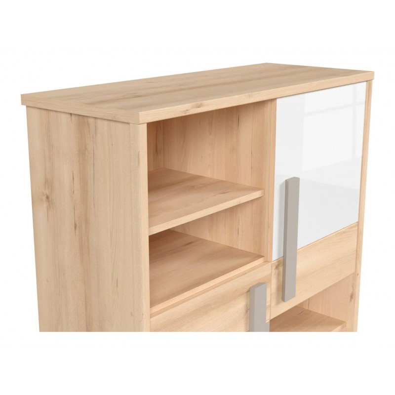 Regał Namek 2D Black Red White