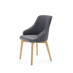 TOLEDO 2 krzesło dąb miodowy / tap. Solo 267 (1p 1szt)