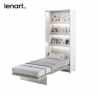 Półkotapczan Pionowy BED CONCEPT BC-03 90X200 Biały Alpejski Lenart