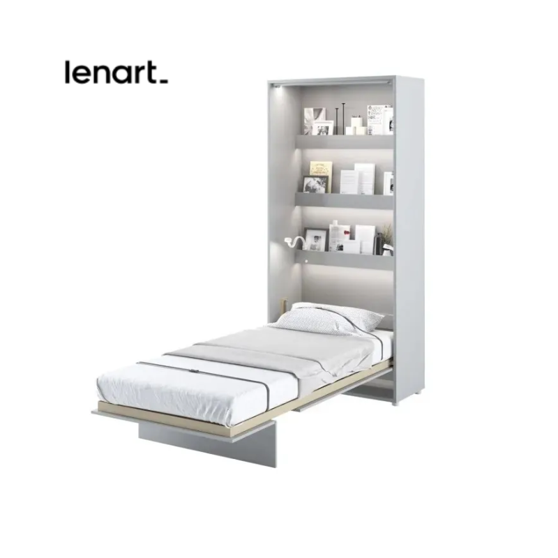 Półkotapczan Pionowy BED CONCEPT BC-03 90X200 Szary Lenart