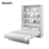 Półkotapczan Pionowy BED CONCEPT BC-01 140X200 Biały Połysk Lenart