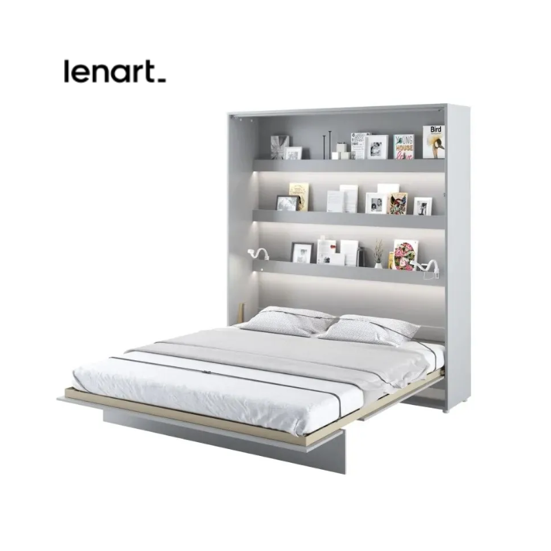 Półkotapczan Pionowy BED CONCEPT BC-13 180X200 Szary Lenart