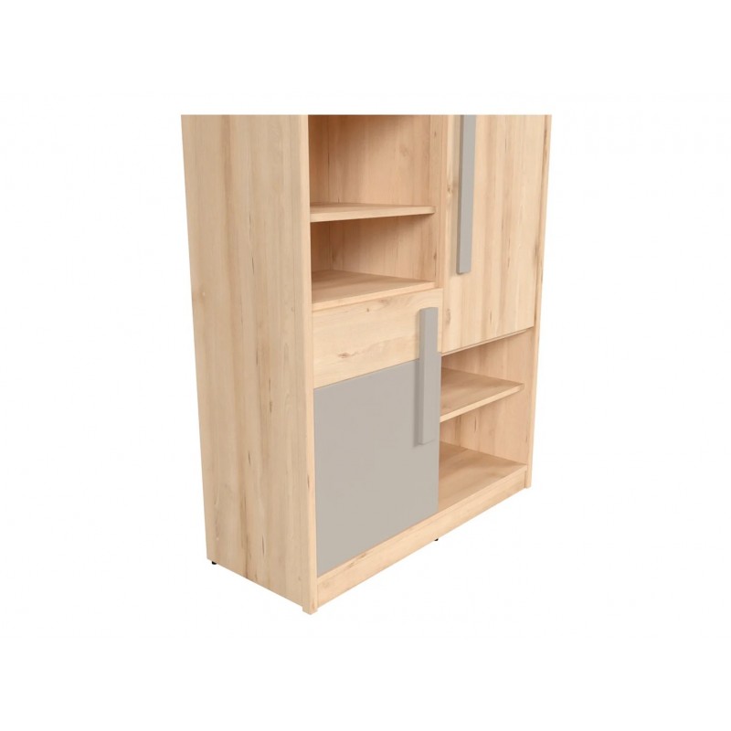 Regał Namek Black Red White