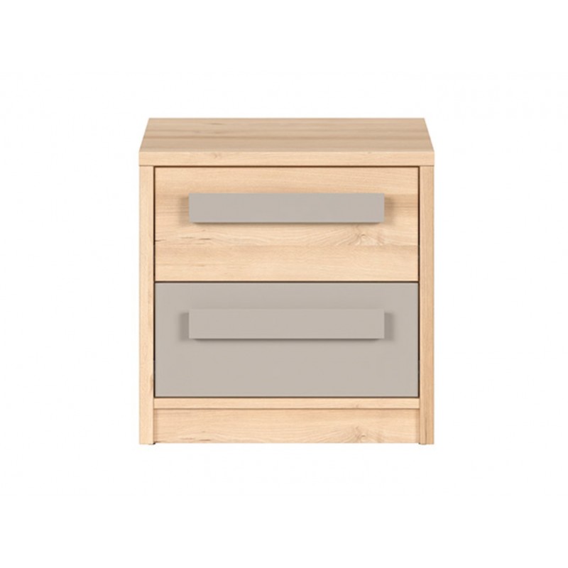 Szafka nocna Namek 2S Black Red White