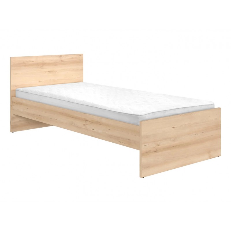 Łóżko 90 Namek Black Red White