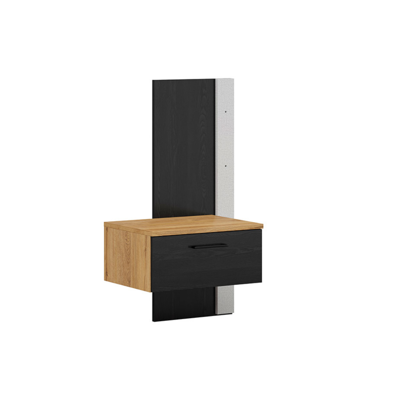 Szafka nocna lewo- lub prawostronna Maio BRW dąb waterford/dąb