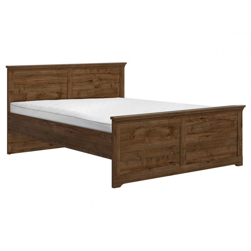 Łóżko 160 Patras Black Red White