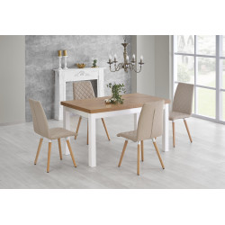 TIAGO stół rozkładany 140-220/80 blat: dąb lancelot, nogi: TIAGO stół rozkładany 140-220/80 blat: dąb lancelot, nogi: