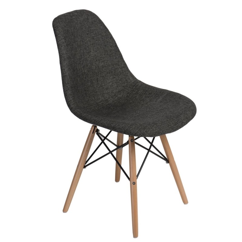 Krzesło P016W Pattern szare/pepitka