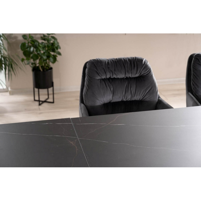 Stół ceramiczny Westin Ceramic sahara noir/czarny