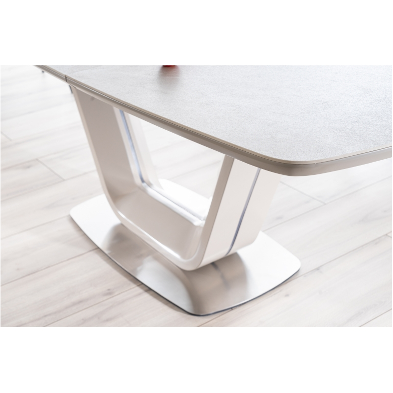 Ceramiczny stół Armani Ceramic szary efekt marmuru/szary mat