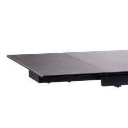 Rozkładany stół Salvadore Ceramic II szary/czarny mat