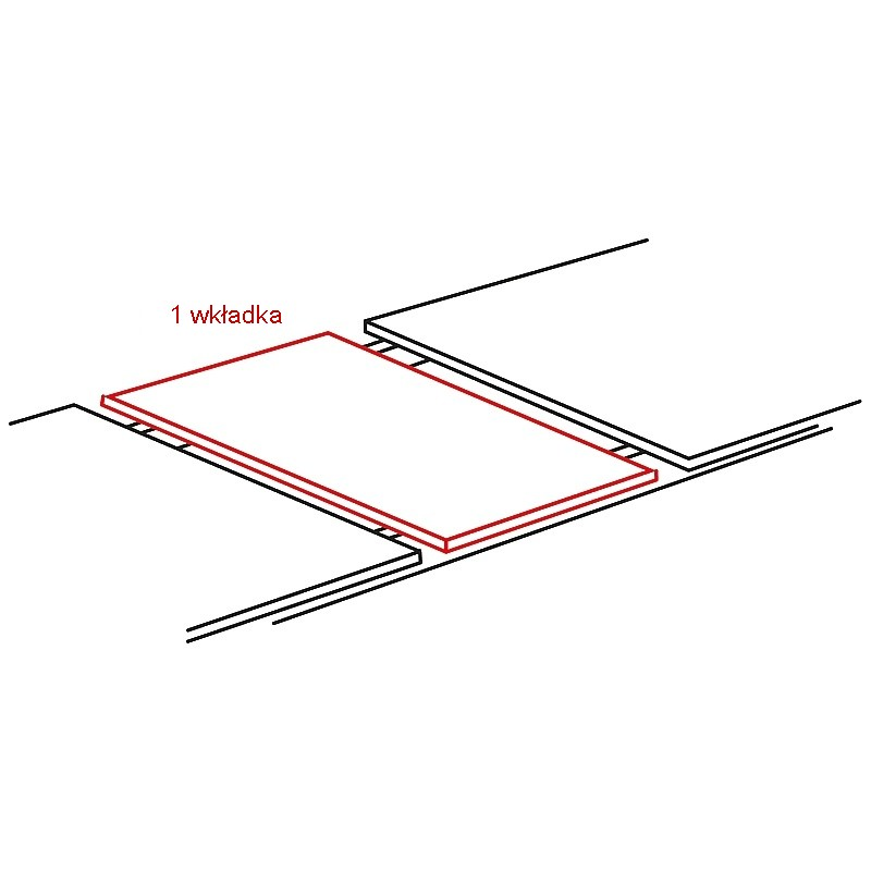 Okrągły rozkładany stół Galaxy dąb artisan/czarny fi