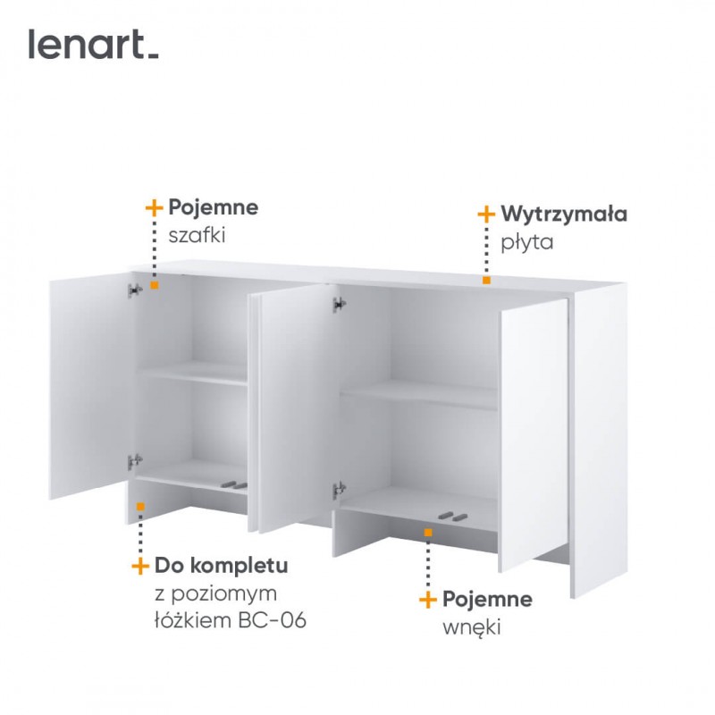 Nadstawka BED CONCEPT BC-11 do półkotapczanu poziomego 90x200