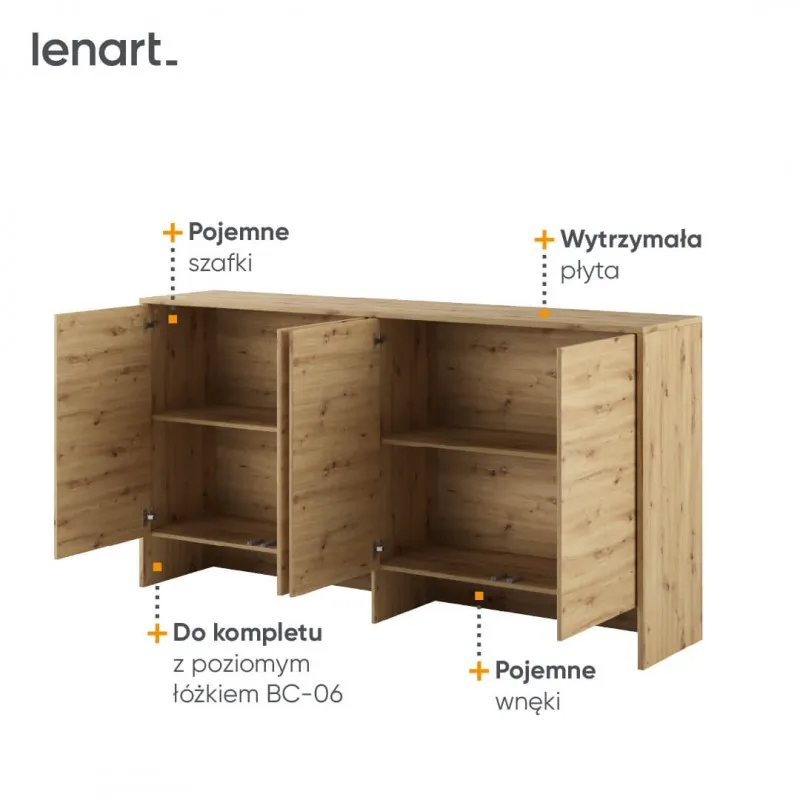 Nadstawka BED CONCEPT BC-11 do półkotapczanu poziomego 90x200