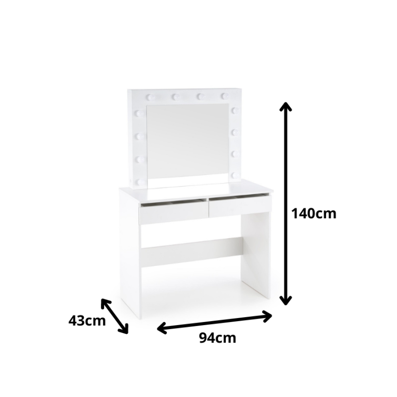 HOLLYWOOD toaletka biały