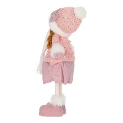 Figurka dziewczynka 38cm różowa