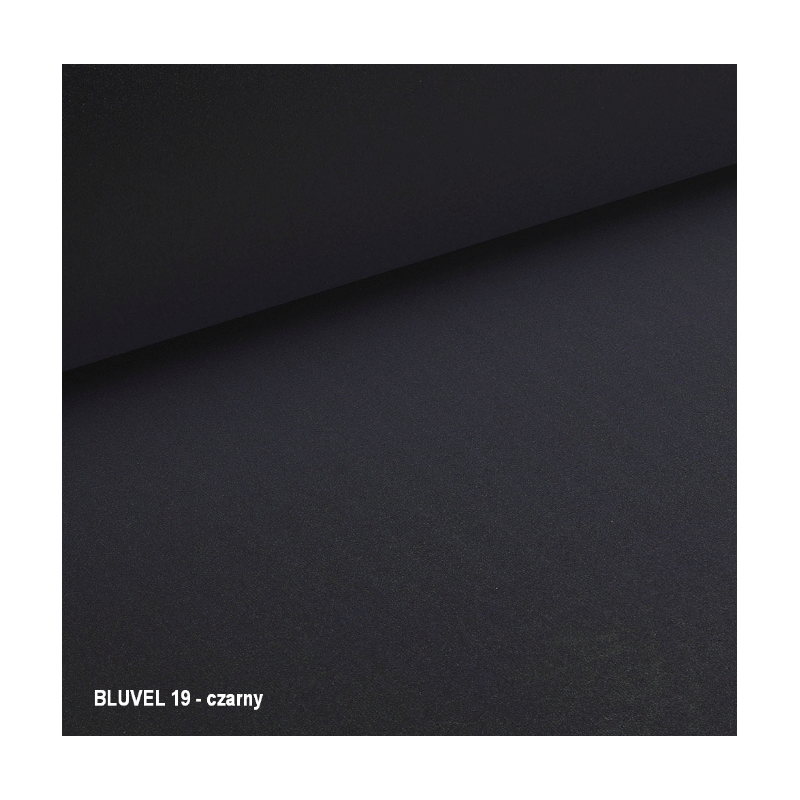 Nowoczesne krzesło King Velvet złoty stelaż/czarny Bluvel 19