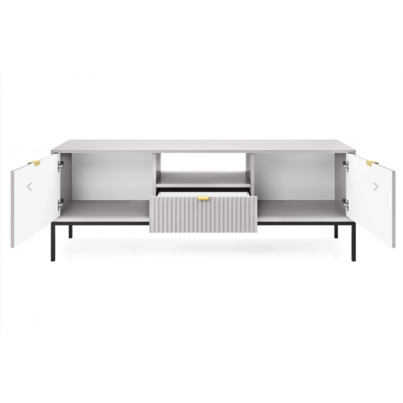 Szafka RTV Nova 154cm RTV-154 szary Piaski