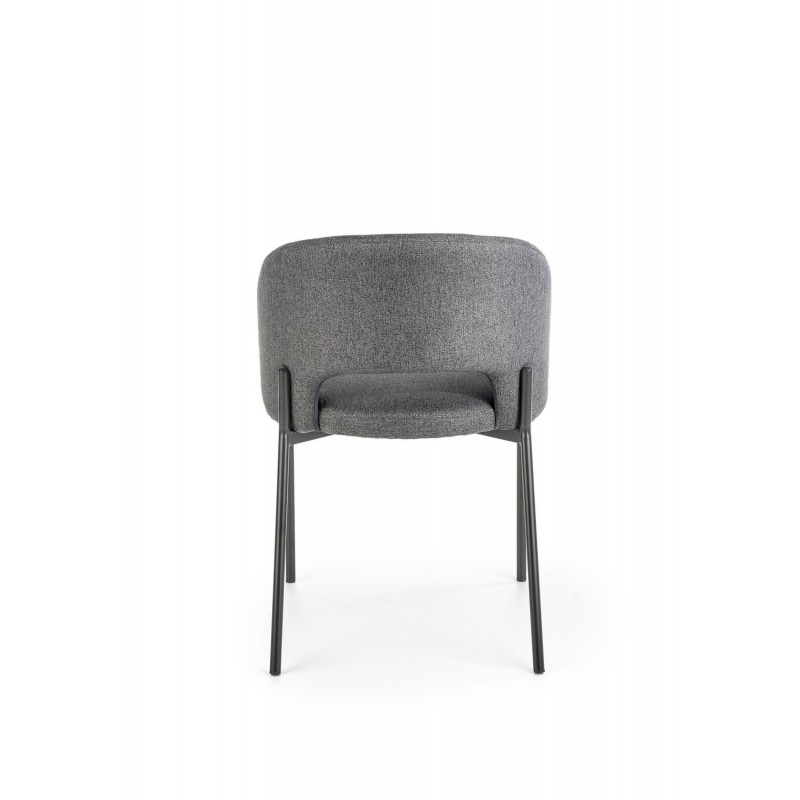 Zestaw krzeseł (4szt.) tapicerowanych Cherry Blossom szary