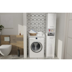 Słupek łazienkowy Marbela 1.0 BIAŁY POŁYSK